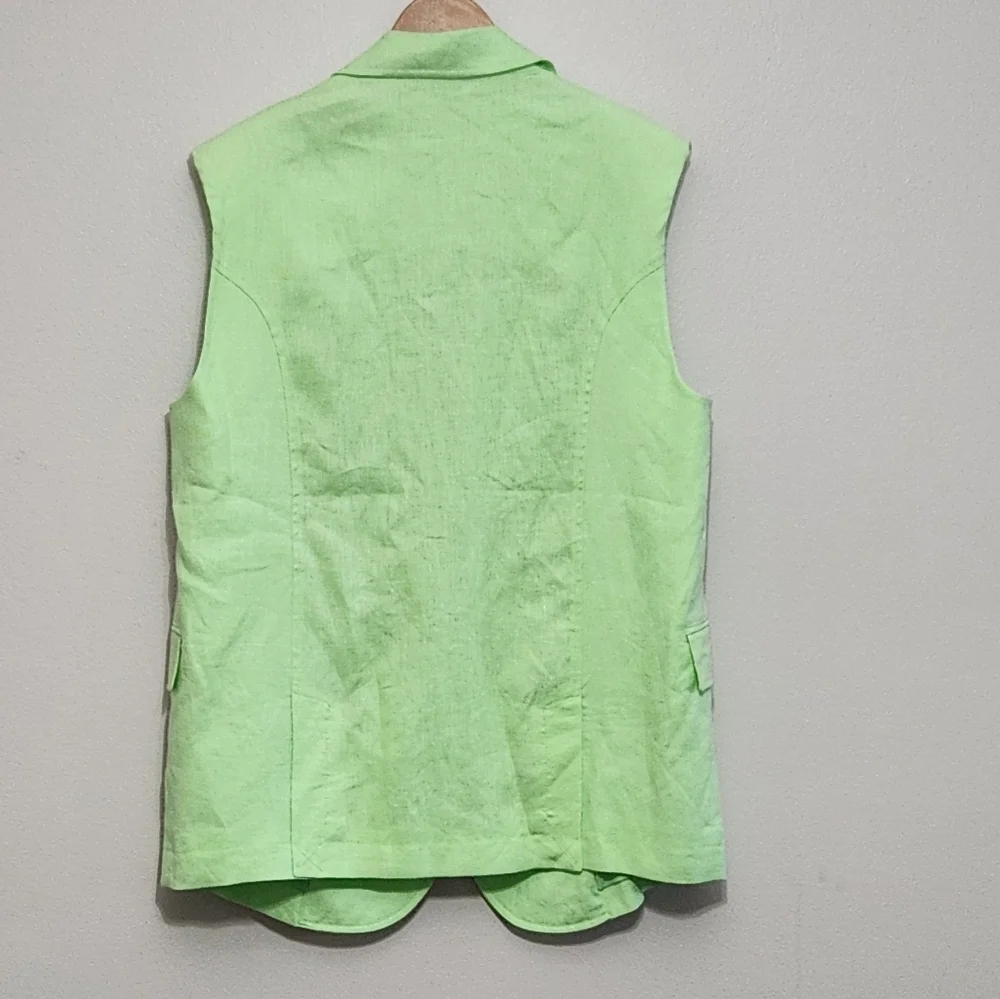 New!We The Free Lime Bright Young‎ Things Linen Vest